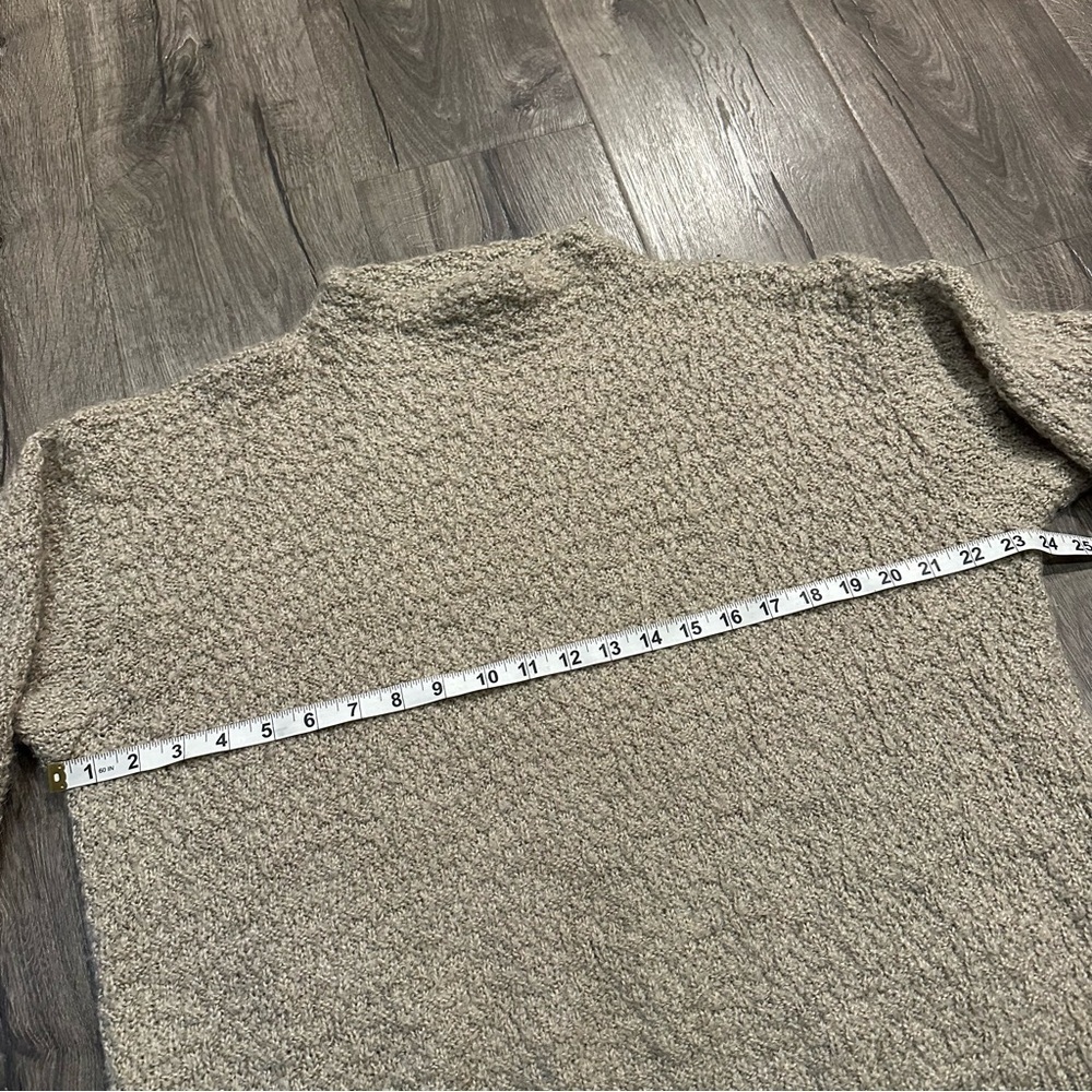 VINTAGE Alps Sweater Women's Sz Medium High Neck Chunky Knit Mohair Ski Aspen - Picture 5 of 9